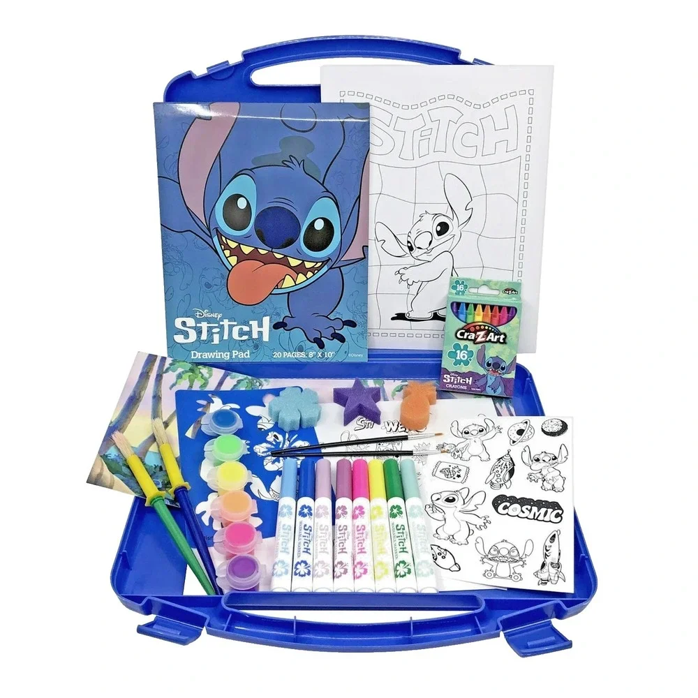 NEW Disney Lilo Stitch Kids Ultimate Creative Arts‎ & Crafts Set, Cra-Z-Art